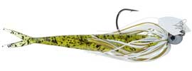 Bass Pro Shops XPS Chatterbomb Bladed Jig with Zoom Fluke