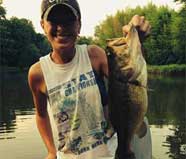 Callie Crouse with a nice bass