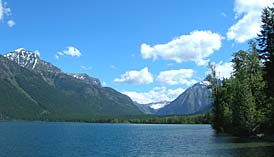 Lake McDonald in Montana