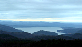 Fishing Lake In The Blue Ridge Mountains