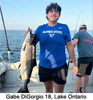 Salmon fishing in New York