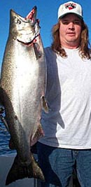Big salmon from New York waters
