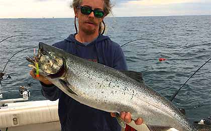 Lake Michigan Fishing