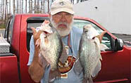 Tom Deans with thw nice crappie