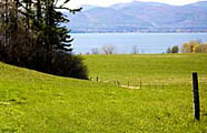 Lake Champlaign in Northern Vermont